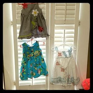 3 toddler dresses